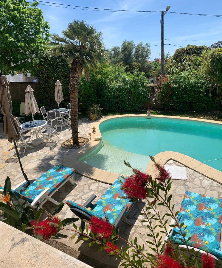 Grande Chambre Dans Villa Proche De La Plage Sète Extérieur photo